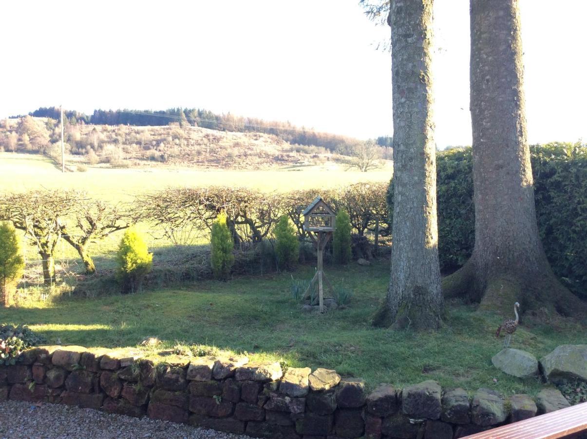 Heron Lodge, edge of Mabie Forest Dumfries Exterior foto